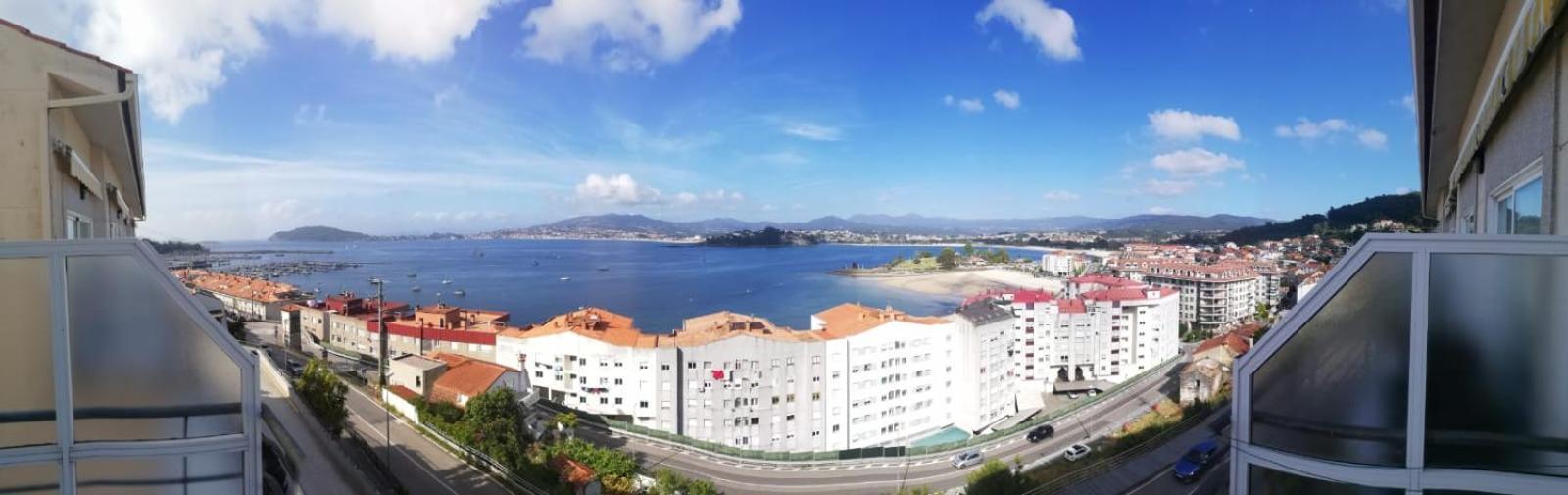 Apartamento En La Playa Ideal Para Grupos Baiona Ngoại thất bức ảnh