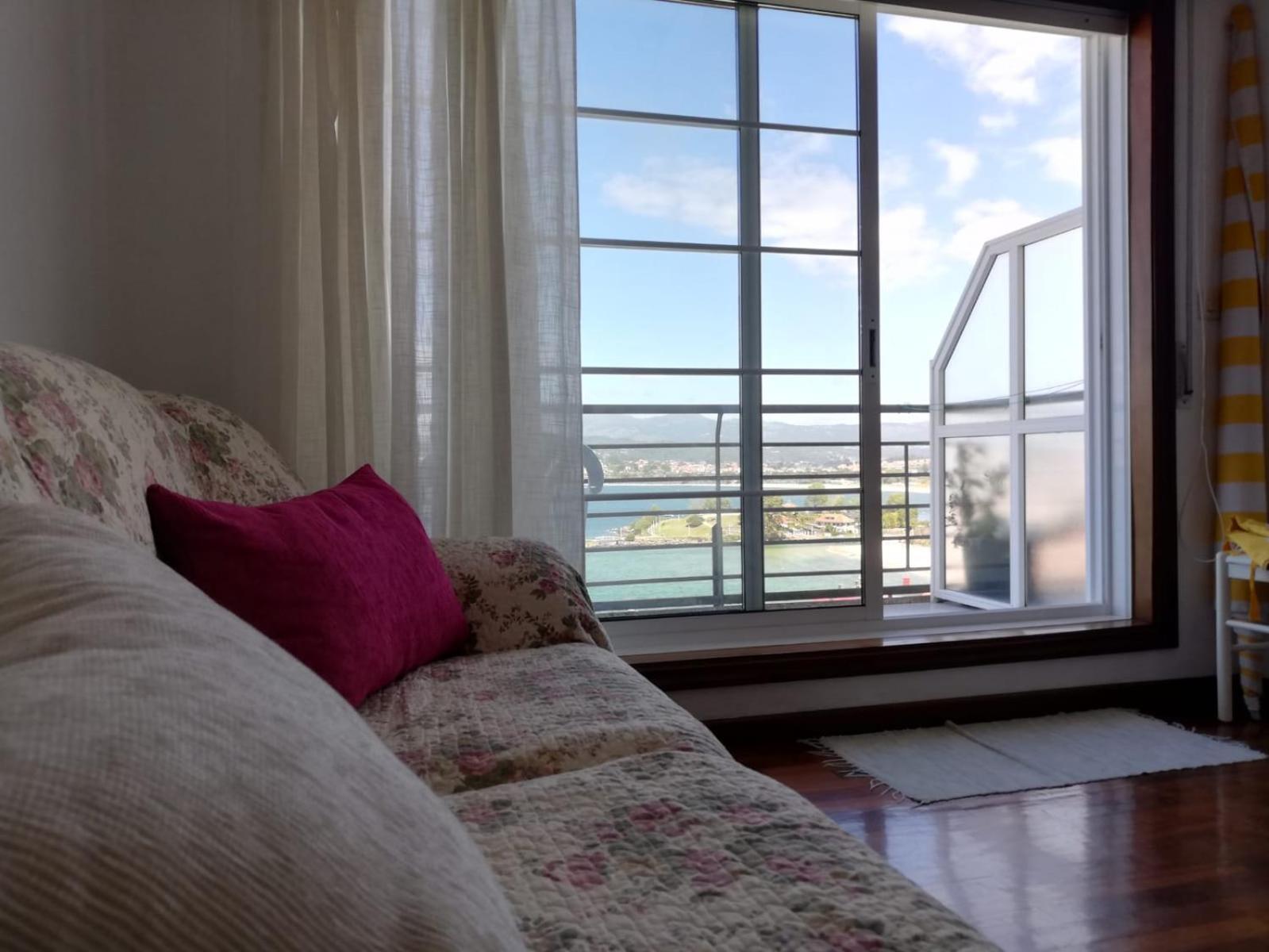 Apartamento En La Playa Ideal Para Grupos Baiona Ngoại thất bức ảnh