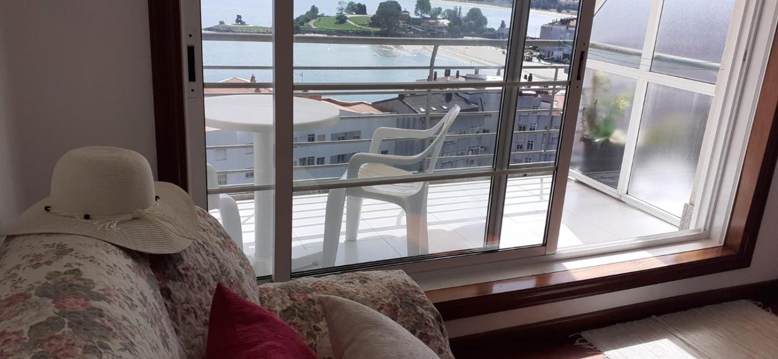 Apartamento En La Playa Ideal Para Grupos Baiona Ngoại thất bức ảnh